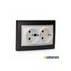 Base Bipolaire Double Fixe T/Tl 16a Noir S.Europa Solera Erp60/2nu - GENERIQUE