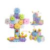Children's Educational DIY Electric Gear Rotation Building Blocks Toy Set