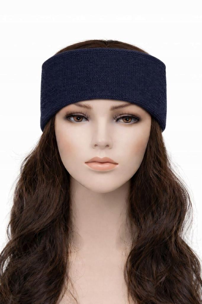 Classic Warm Acrylic Headband for Women' Youth Smooth Ears Black