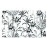 DIATOMITE MAT 45x75 White with Black Palms