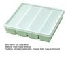 Ice Cube Mold Silicone Freezer Tray with Lid Multi-Compartment Ice Cube Tray for Freezing Long Ice Cubes Broth
