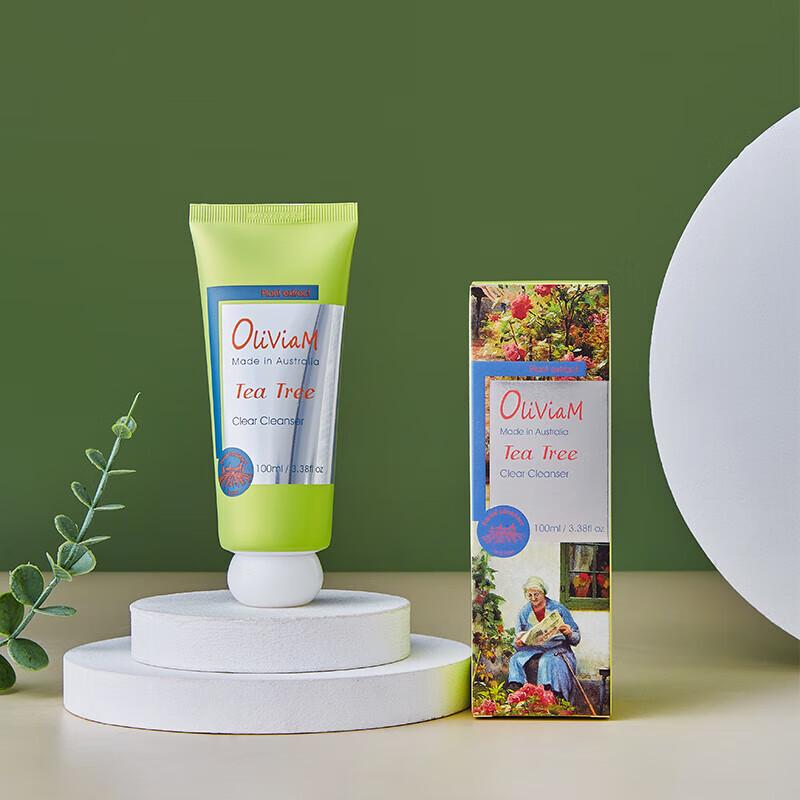 OLIVIAM Australian Tea Tree & Goat Milk Purifying Facial Cleanser