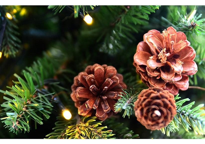 Deluxe 30cm Christmas Tree with Ornaments - Ideal Holiday Decoration Gift