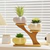 Artistic Cartoon Home Decor Ornaments Room Decoration Succulent Plant Pots Room Tabletop Planters Decorative Flower Pots Crafts