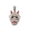 Hip Hop New Night Fork Monster Pendant Hip Hop Fashion Trendy Men's Necklace Accessories