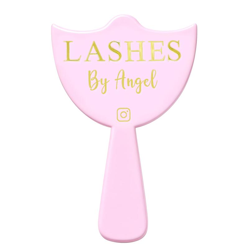 Handheld Eyelash Extension Prop Eyelash Technicians Social Media Face Photo Props Personalised Beauty Salon Display Tools