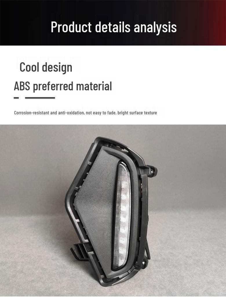 Compatible LED Daytime and Fog Lights for 2020-2025 Toyota RAV4 DRL Models