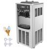 Komerční stroj na zmrzlinu Automatický 2200W 20-28L/5.3-7.4Gallonu za hodinu Výrobník zmrzliny Soft & Hard Serve S LCD displejem