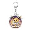 Eevee Acrylic Keychain Anime Cartoon Umbreon Jolteon Leafeon Sylveon Cute Character  Accessory  Backpack Pendant Decoration Gift