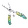 Multifunction Fishing Pliers Stainless Steel Fishing Scissors with 2 Blades Braid Line Cutters Hook Remover