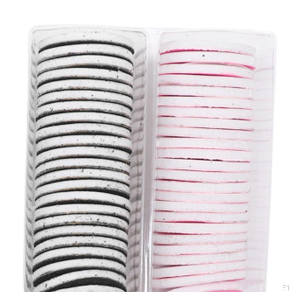 50 Pieces Replaceable Sanding Paper Foot File Sandpapers Sandpaper Pad disks Polishing for Electric