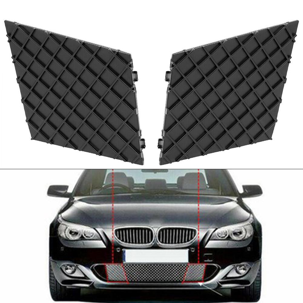 2pcs Bumper Grill Cover Black Front Bumper Grill Trim Plastic 51117897186 Bumper Grill Cover For E60 E61 WITH M China Mainland