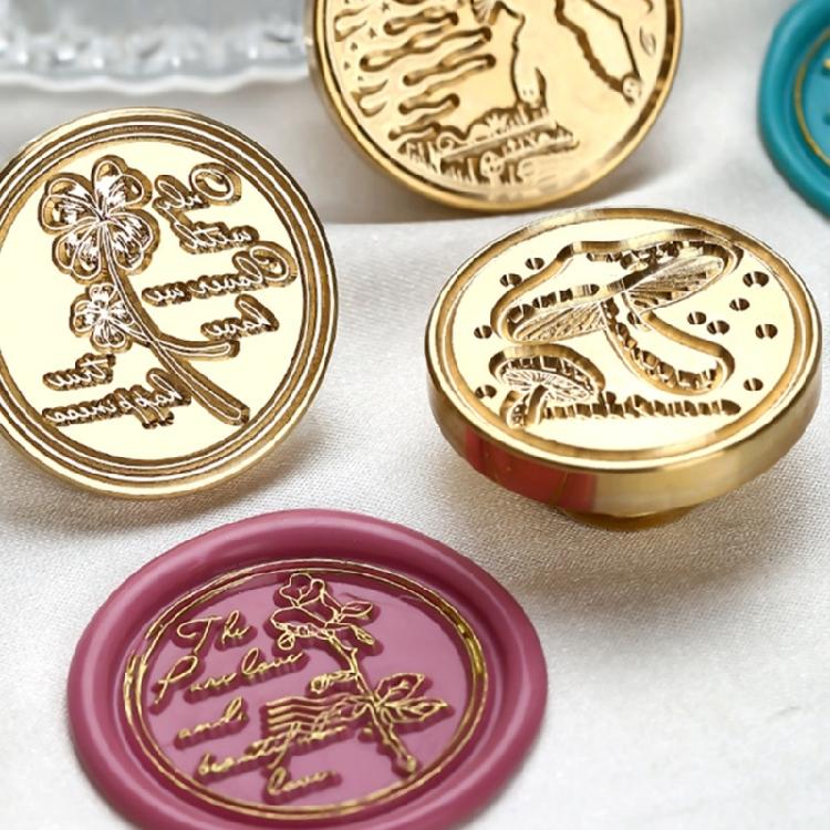 Wax Stamp Head for Appreciation Card Wedding Invitations Envelope Scrapbooking