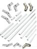 MOC Technical Gear Axle Bricks Parts Worm Rack Conector Train Car Crane Model Technical CROSS Axle Building Blocks Bricks Toys