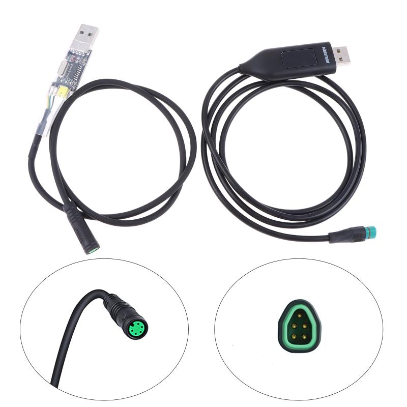 Usb Programming Cable For Bafang Can Bus Motor Bbs01 Bbs02 Bbs03 Bbshd Mid Drive Motor Kit Electric Bike Motor Programmed Cable