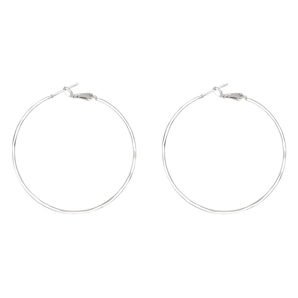 Simple And Versatile Tremella Needle Earrings Temperament Niche Premium Circle Earrings Earrings