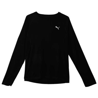 Comfortable Solid Color Logo Soft Skin-Friendly Long Sleeve Moisture-Wicking T-Shirt Men Tops Black 527242-01