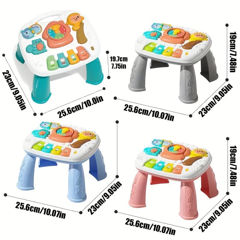 Educational Toy Table For Babies Early Education Toys Children'S Musical Lights Multifunctional Steering Wheel