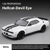1:22 Dodge Challenger Redeye Hellcat Super Muscle Sports CarAlloy Metal Diecast Car Model Birthday Gift Collection Decoration