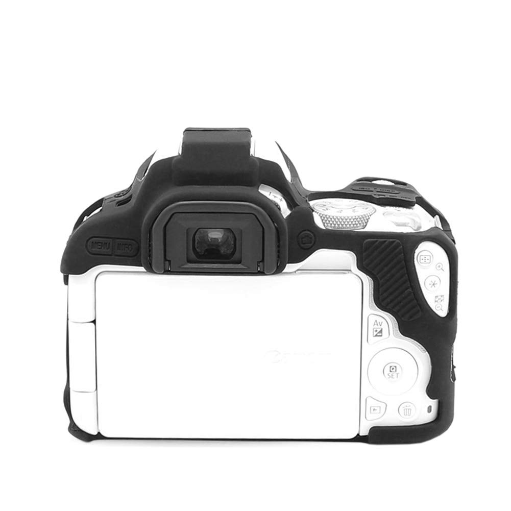 Kinokoo CANON Canon EOS KISS X9 EOS KISS X10 Silicone Cover Camera Case Camera Cover / (BK)