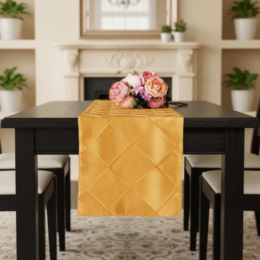 Elegant Checkered Table Runner 30*275CM Decorative Tablecloth Modern Table Flag  Hotel Banquet