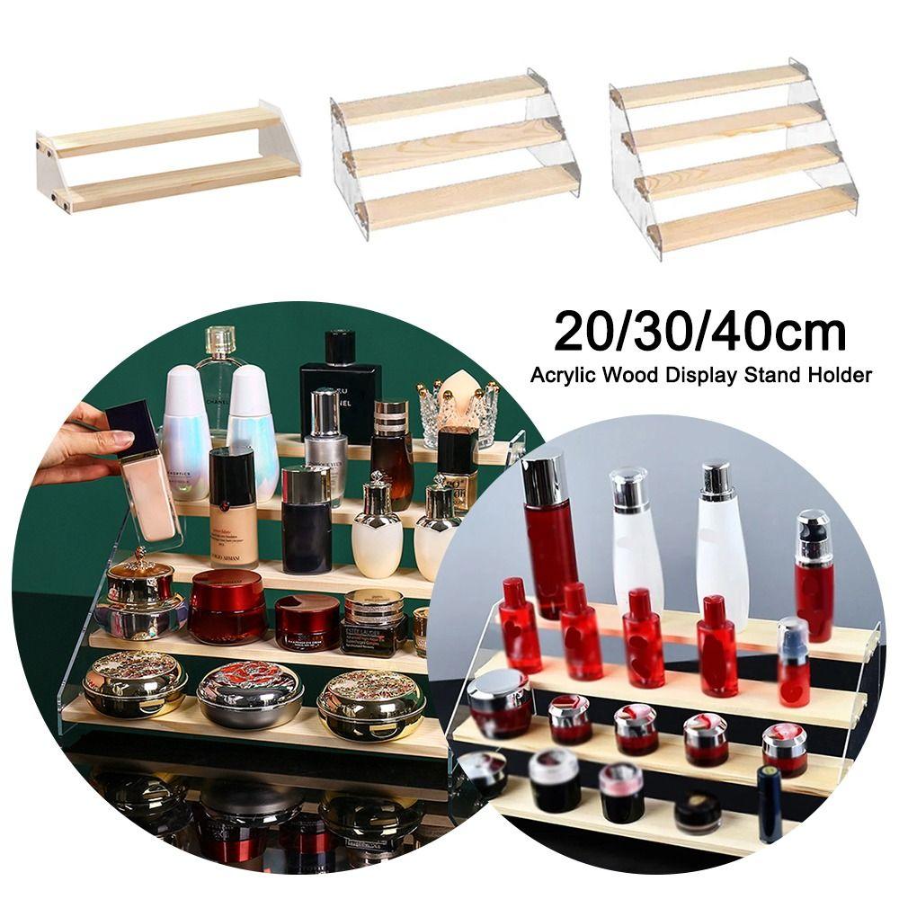 Stepped Makeup Perfume Organizer Shelf  Skin Care Products