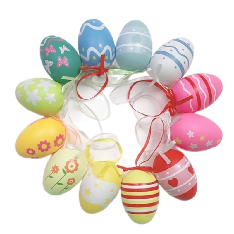 Easter Eggs, Kindergarten Coloring Toy Simulated Eggs Colored Eggs DIY Decor