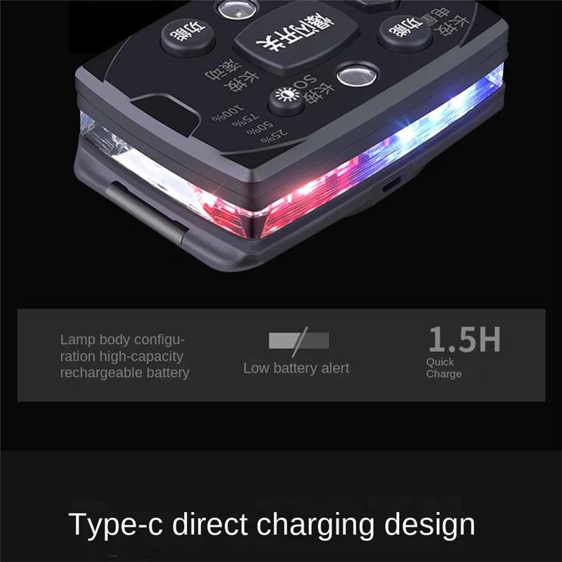 B97A-Shoulder Light LED Shoulder Clip Type