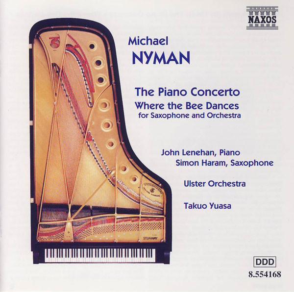 

CD MICHAEL NYMAN, TAKUO YUASA, ULSTER - Piano Concerto / Where the Bee Danc 8554168 Naxos 1998 Japan Classical Used