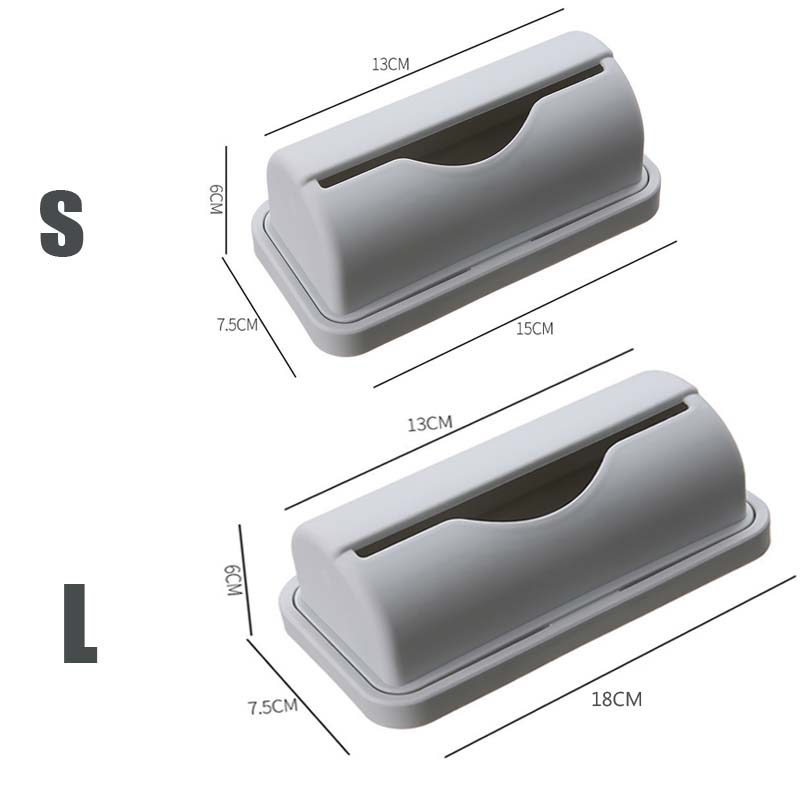 Trash Bags Storage Box Garbage Bag Dispenser for Kitchen Bathroom Wall Mounted Grocery Bag Holder Kitchen Plastic Bags Container