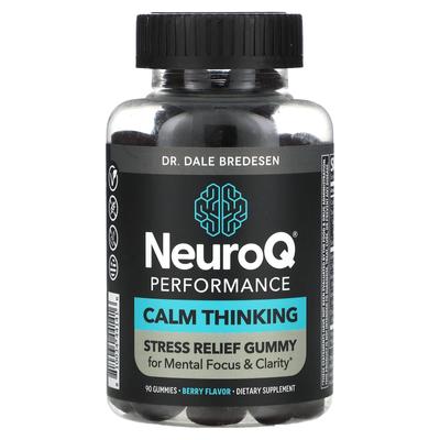 Prestazioni NeuroQ, pensiero calmo, gusto frutti di bosco, 90 gommose