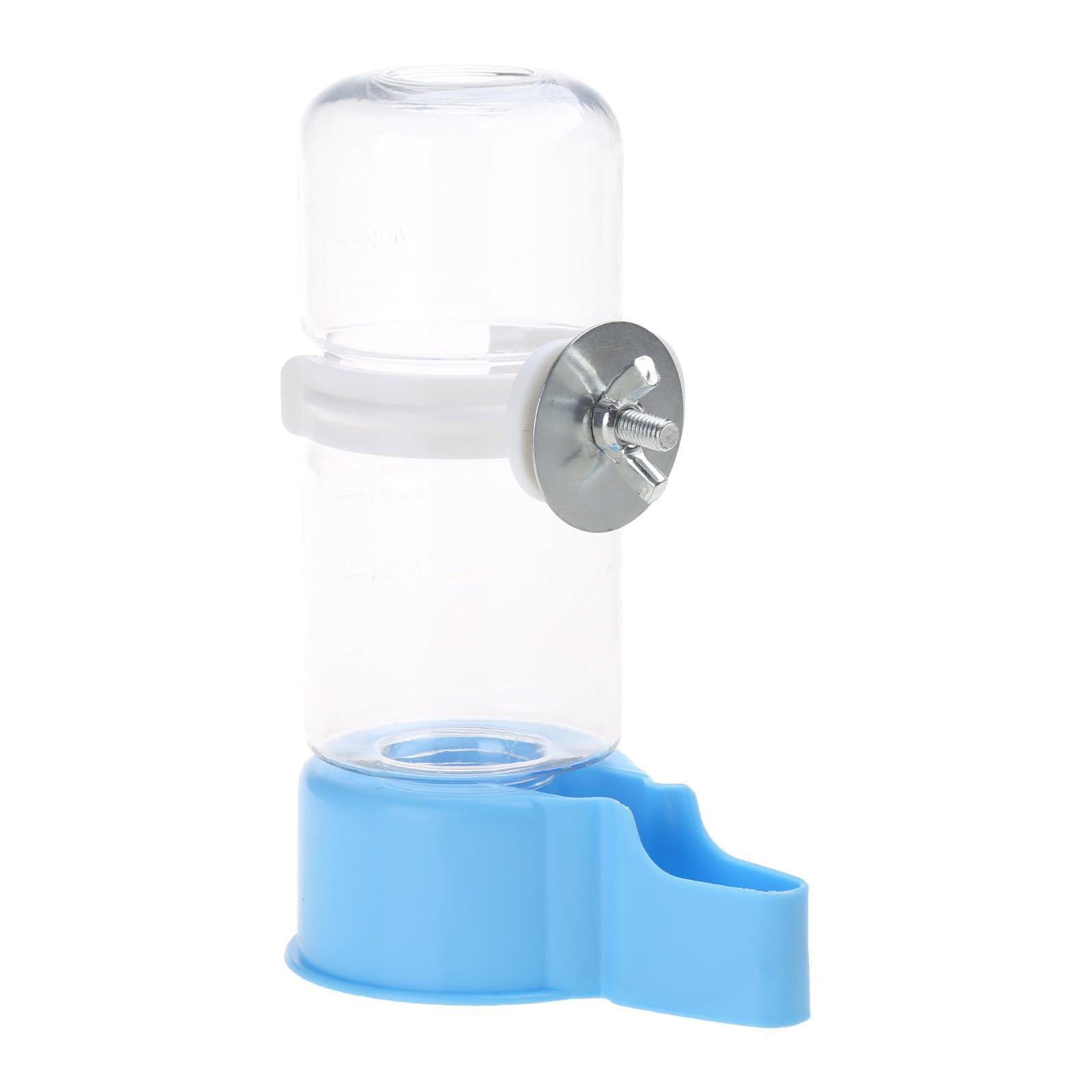 

Automatic Feeder For Bird Drinking Pots, Transparent Pp Material For Birds One Size синій