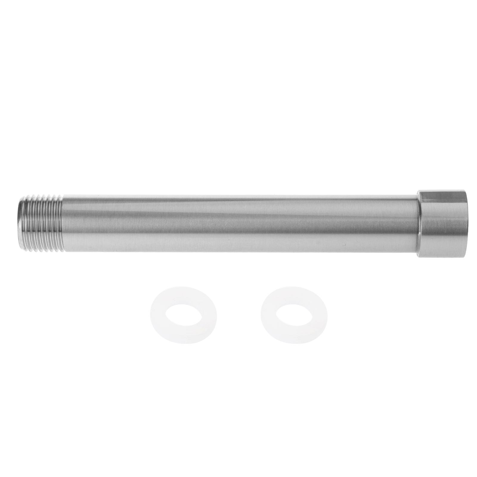 

Universal G1/2 Thread Shower Arm Extension Corrosion Resistant Acid Resistant Shower Pipe Fitting for Household Use 1