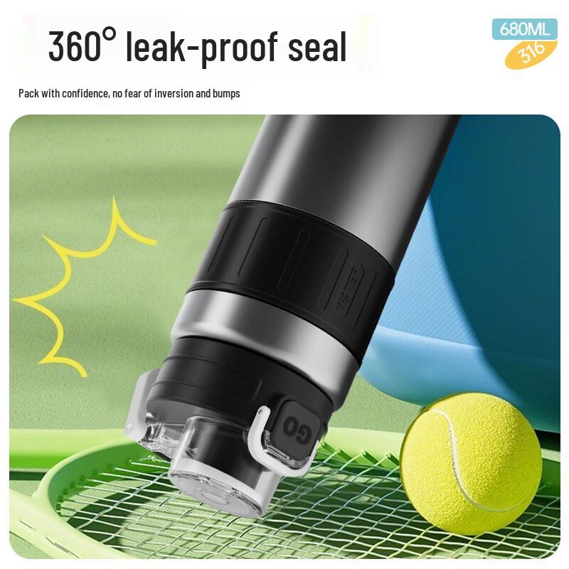 XTEP Insulated Flip-Lid Water Bottle