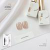 KaSi UV Gel Nail Polish - Autumn/Winter Pure Translucent Nude, Large Capacity, One Bottle One Color.
