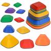 Balance Stepping Stones for Kids, 11-Piece Non-Slip Stackable River Stones, Obstacle Courses for Balance and Motor Skill