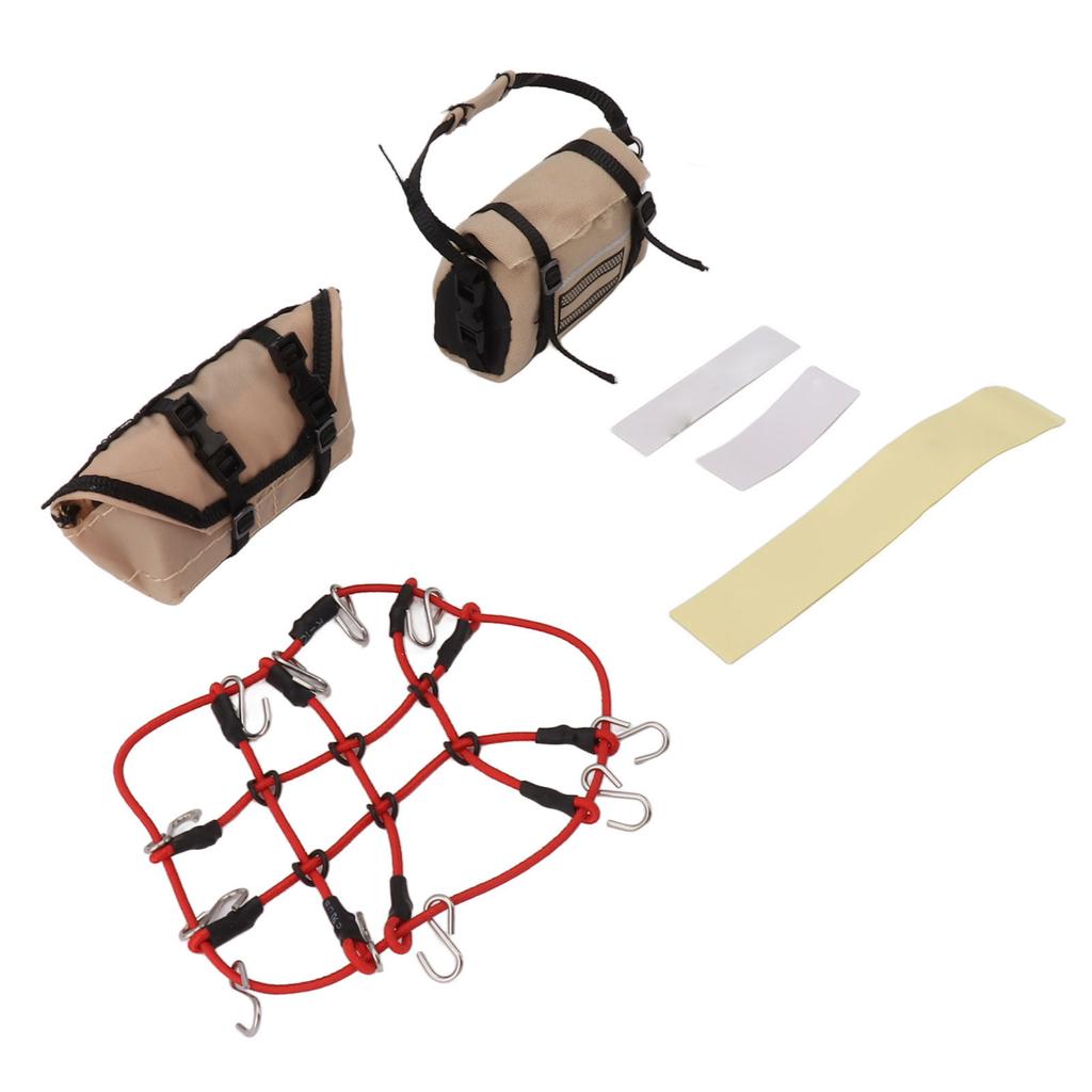 RC Simulation Decoration Accessories Roof Luggage Net Luggage Bag For   1Celsius18   