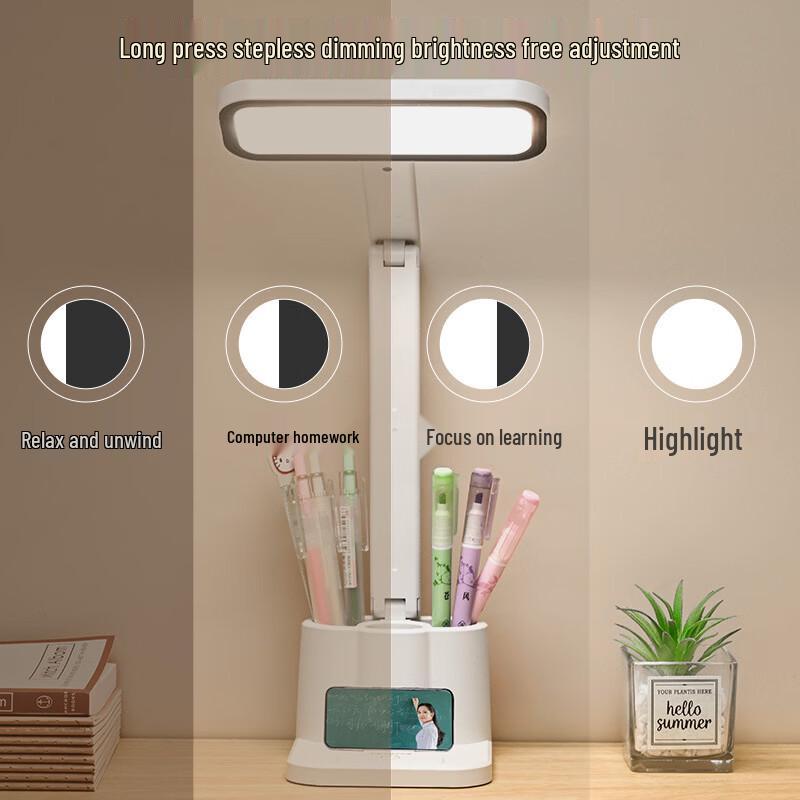 Oeny Rechargeable Desk Lamp with Pen Holder