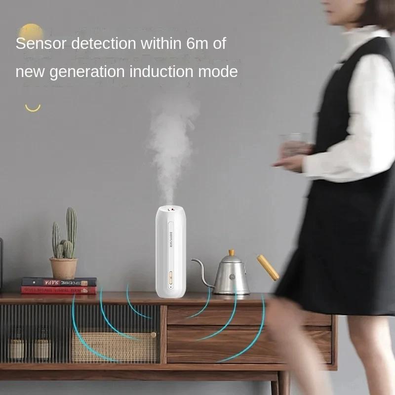 New Mini Essential Oil Aromatherapy Machine Smart Sensor Voice Control Automatic Fragrance Bedroom Bathroom Car Acoustic Diffuse