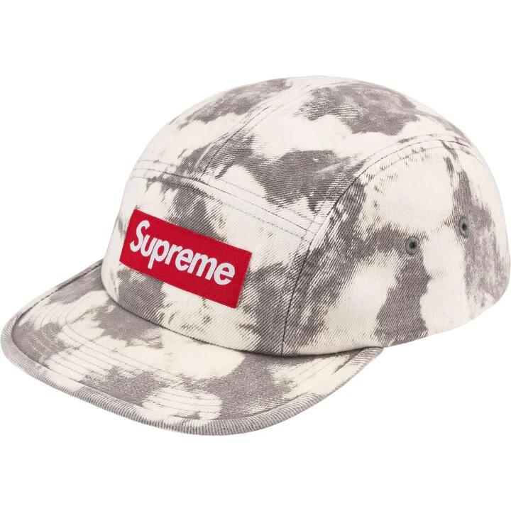 Supreme Denim Camp Cap Bleached One-Size
