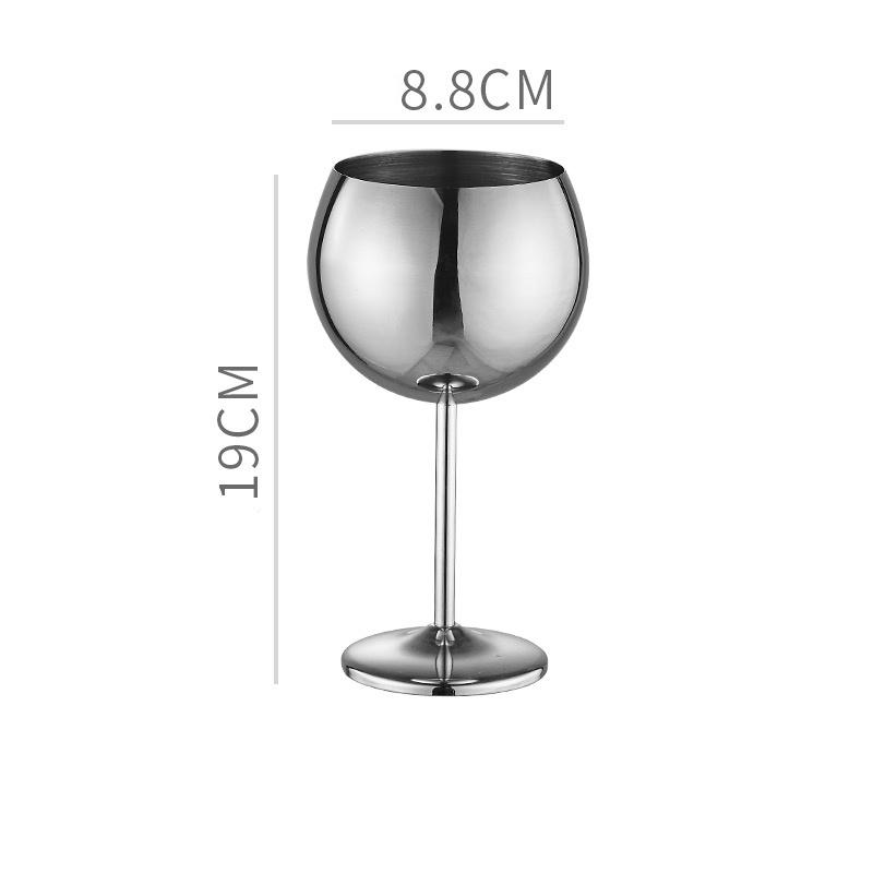 Stainless Steel Wine Glases Creative Agave Cup Liquor Cocktail Goblet Juice Tumbler Bar Party Wedding Restaurant Drinkware Cup