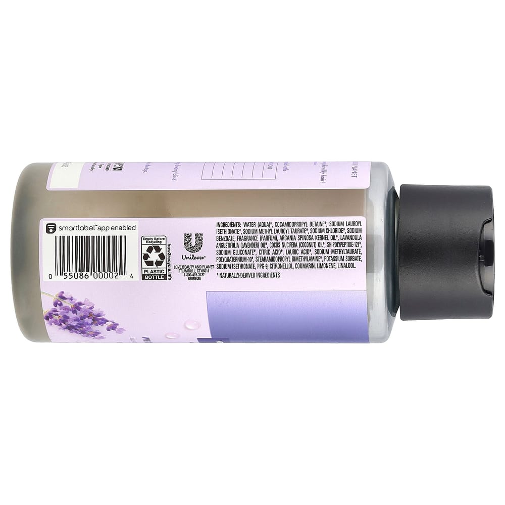 Love Beauty and Planet Smooth and Serene Shampoo, Argan Oil & Lavender, 13.5 fl oz (400ml)