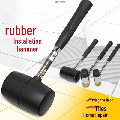 Multifunctional Rubber Mallet for Tiling and Floor Installation