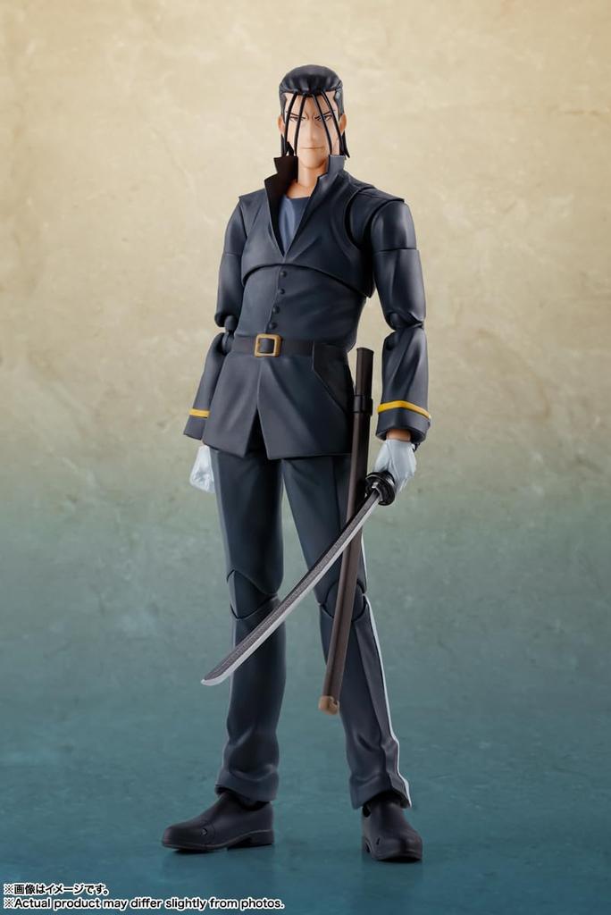 TAMASHII NATIONS S.H.Figuarts Rurouni Kenshin: Meiji Swordsman Romantic Story - Saito Hajime, approximately 165mm, PVC & ABS painted action figure