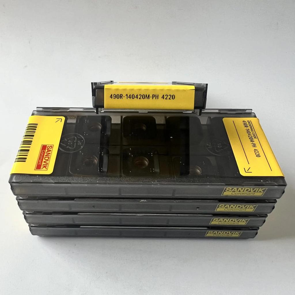 Original Sandvik / 490R-140420M-PH 4220 /CNC lathe carbide blade tool 10 Pcs
