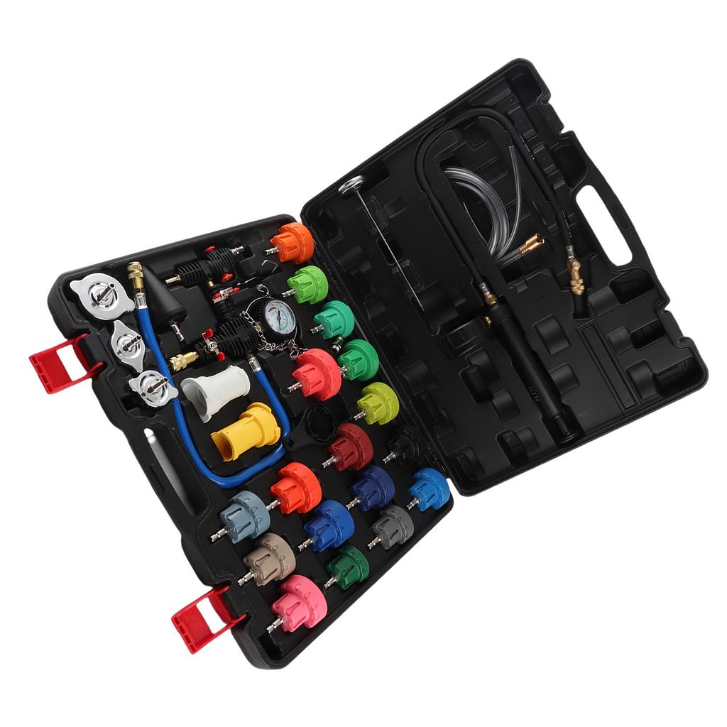 Universal Radiator Pressure Tester Kit Multifunctional Coolant System Cooling Pressure Tester Kit for Automotive