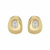 Geometrische Unregelmäßige Runde Hängeohrringe für Damen Temperament Inlay Oval Exquisiter Steinschmuck Urlaubs-Schmuck Geschenke