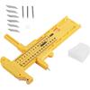 Circle Cutter Paper, Rotary Compass Tool Includes Scale In Cm Safety Cover Blade Pivot Great Scrap Booking Photo Cropping for Cardboard Rubber and
