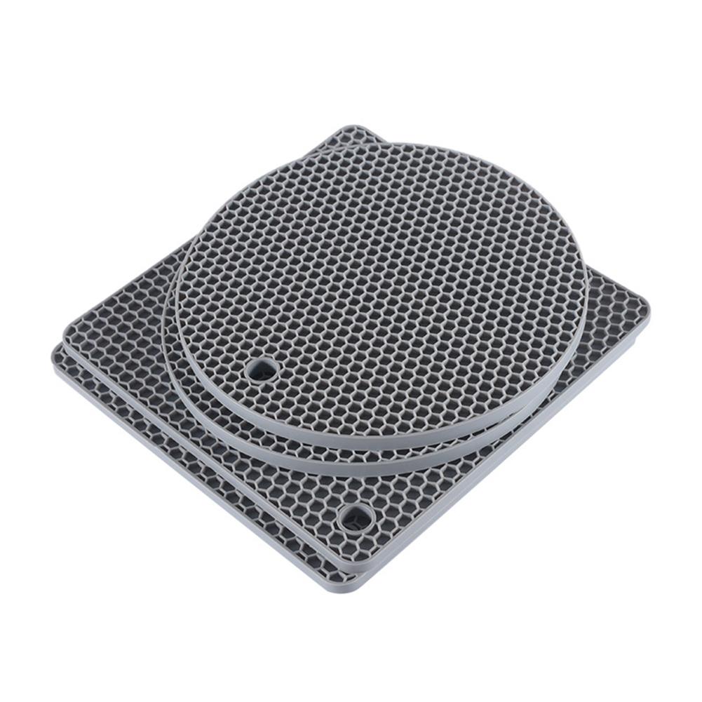 4-teiliges Silikon-Topfhalter-Set, wiederverwendbar, hitzebeständig, rutschfest, antihaftbeschichtet, Küchenzubehör für heiße Töpfe, Pfannen