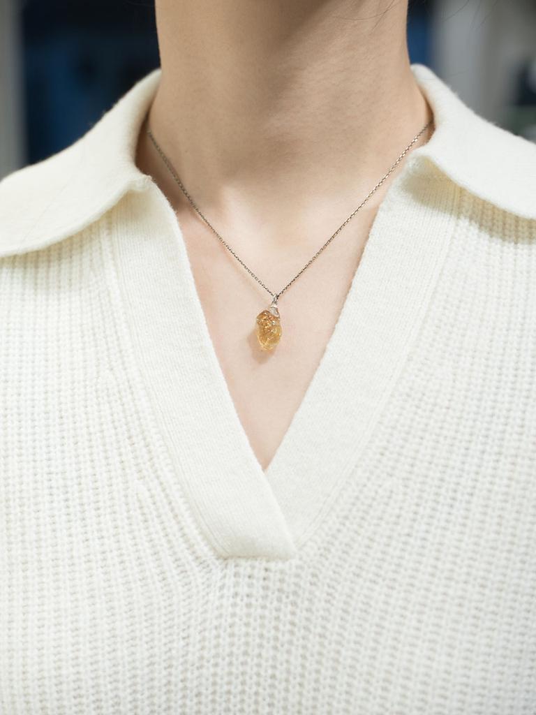 Harang Hr 310N_Rutile Quartz Necklace